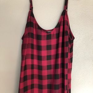 Torrid 2 checkered tank top